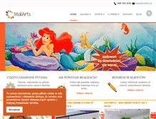 Tablet Screenshot of malarts.pl